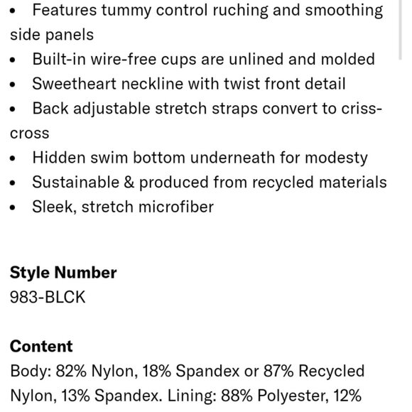 Sienna Swim Dress - Picture 4 of 4